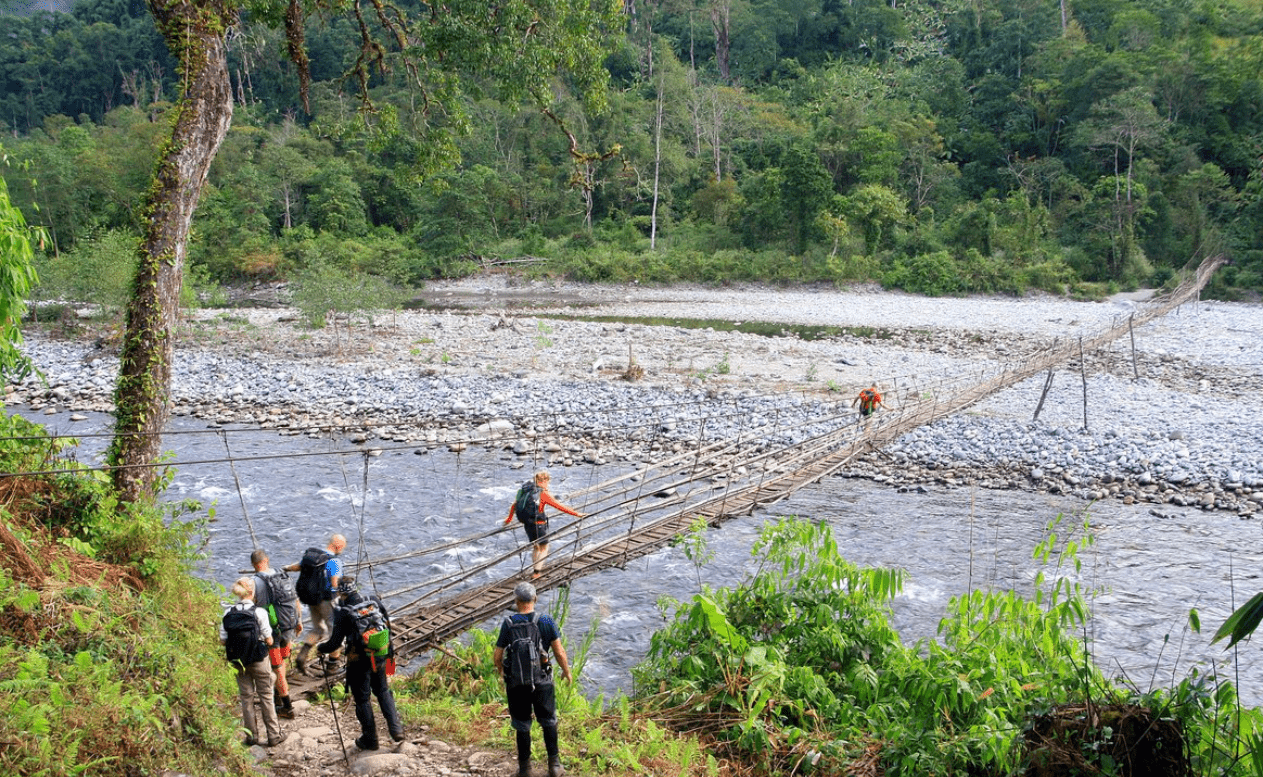 Trekking in Myanmar